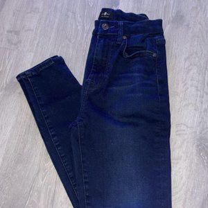 7 For All Mankind Size 25 Skinny Jeans